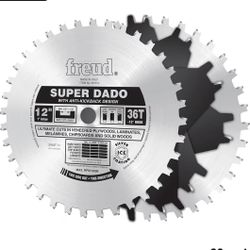 Freud SD512: 12" Super Dado Sets