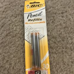 Box Pencils 0.9mm #2 Refill Bic 