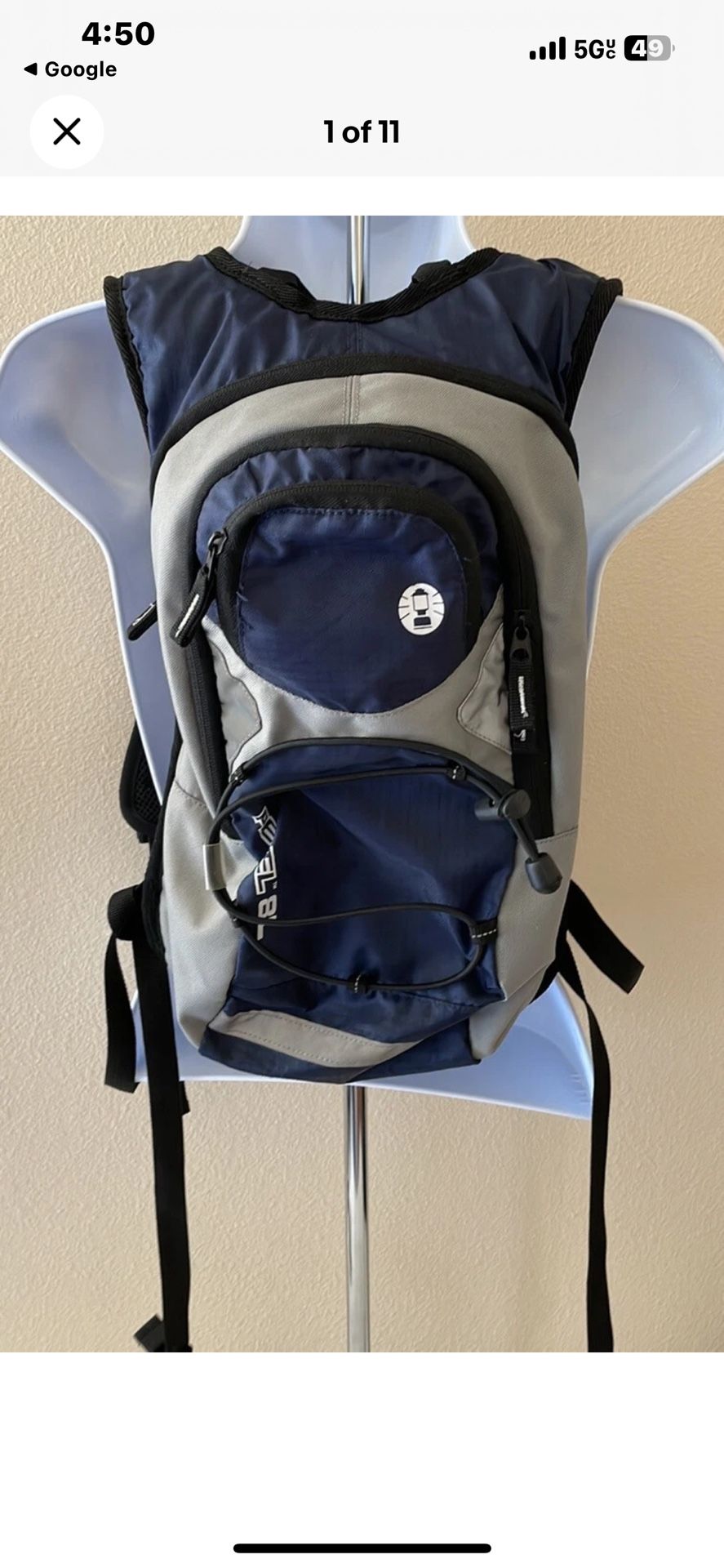 Coleman Revel 8L Hydration Backpack Hiking Running