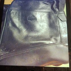LACOSTE BOLSOS  ( BAG) BRIEFCASE  GENUINE LEATHER SMALL BAG