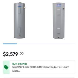 Ao Smith 80 Gallon Water Heater 