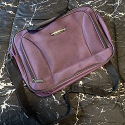 (New) Purple Laptop / Computer Messenger Bag