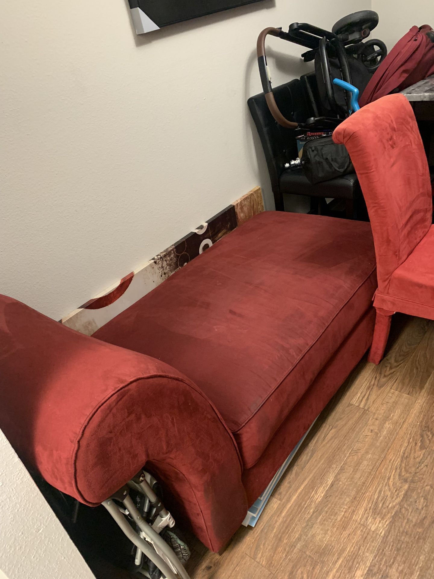 Red Love Couch 