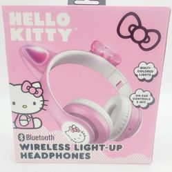 Hello Kitty, wireless toothless headphones
