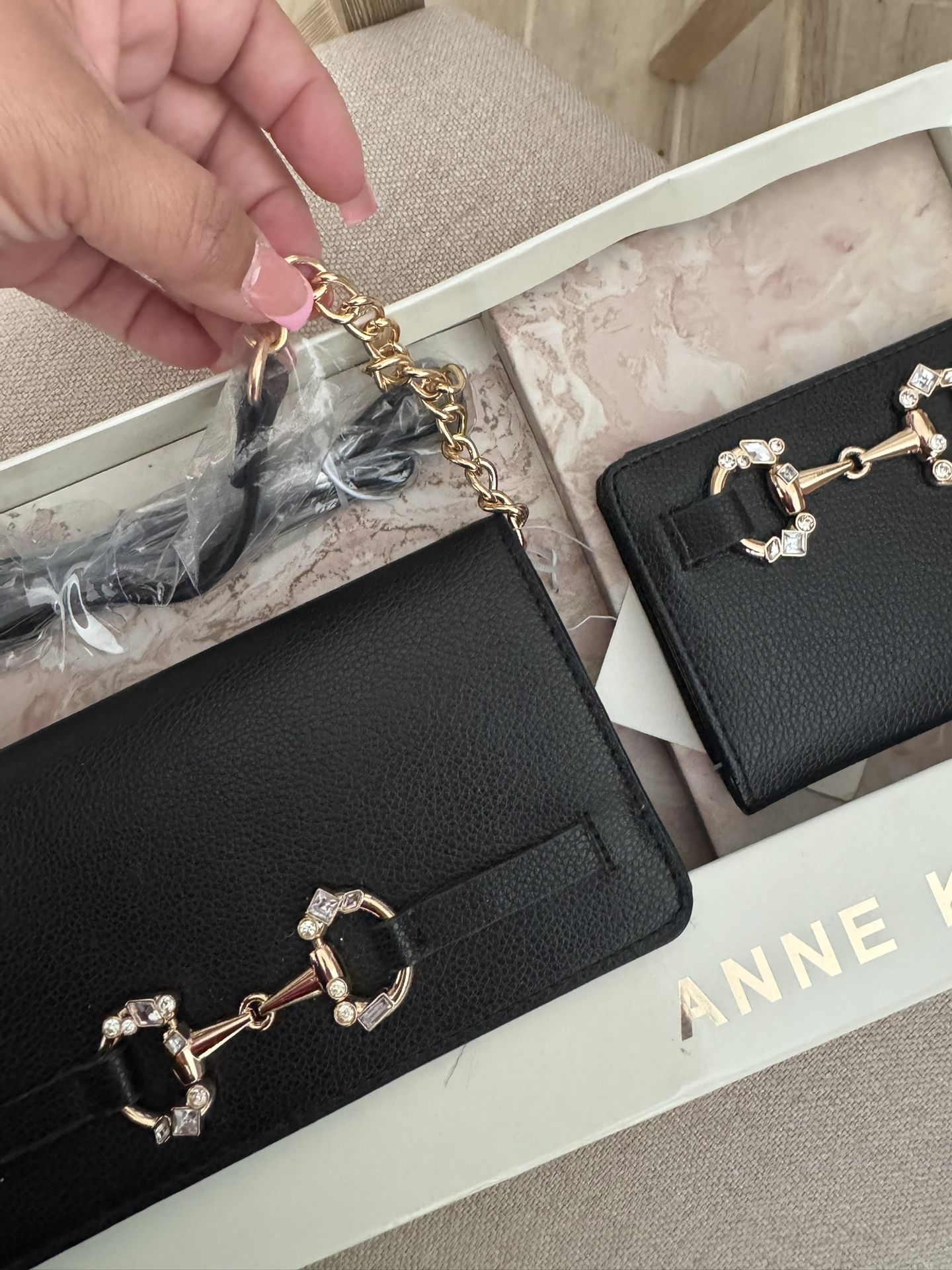 New purse and wallet