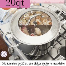 Tamalera de 20 quartos