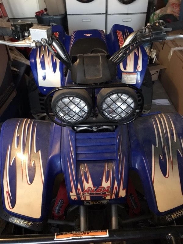 2004 Yamaha Warrior 350cc Alba Racing Edition ATV