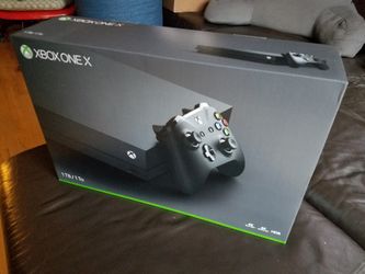 XBOX One X, Brand new and Factory Sealed