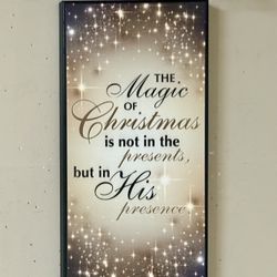 Christmas Sign 16x8