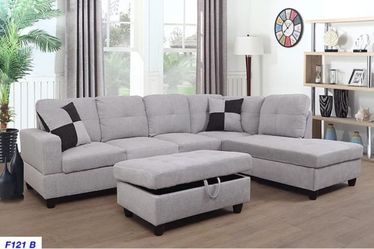 Sectional and Ottoman