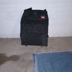 Total collapsible suitcase with wheels