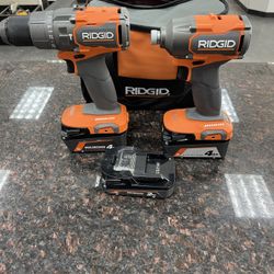 Ridgid Brushless Drill Set 