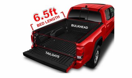 Soft Roll Up 6.5' Truck Tonneau Cover Compatible for 2005-2012 Dodge Dakota Long Pickup Vinyl Bed Cover| Fleetside