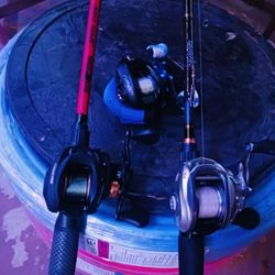 Fishing Rod And Reels 
