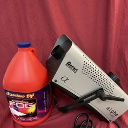 FOG MACHINE AND FOG JUICE