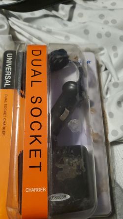 Universal duel pocket socket charger