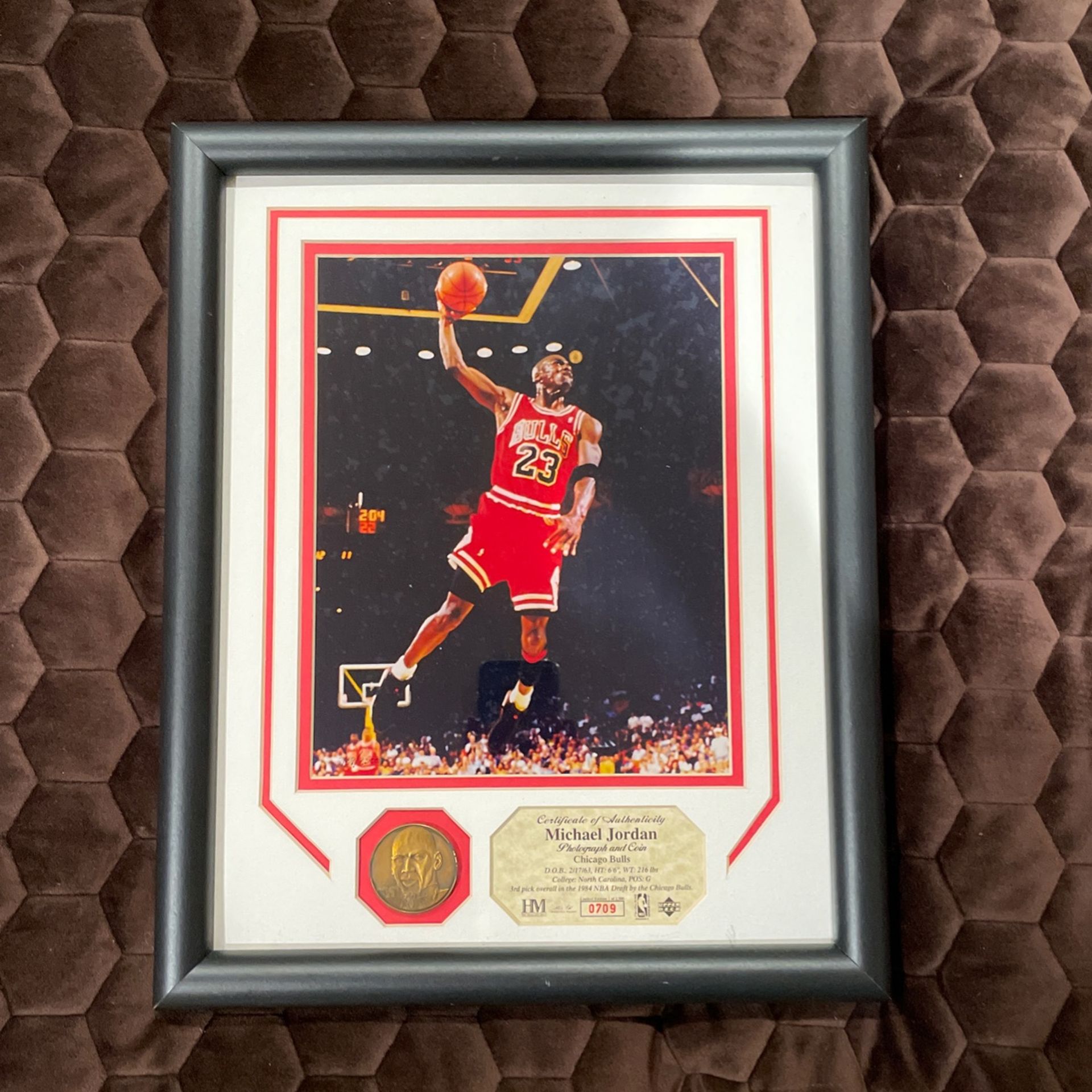 Michael Jordan Certificate Of Authenticity
