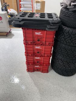 Milwaukee Packout Baskets w/ Mounts