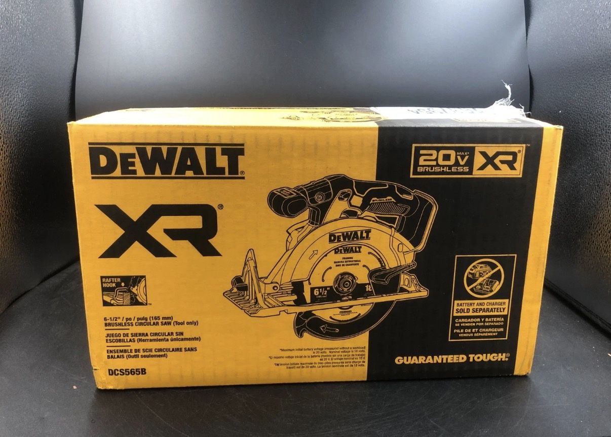 ✅NEW✅ DEWALT XR DCS565B 20V MAX 6-1/2" Brushless Cordless Circular Saw Tool-Only