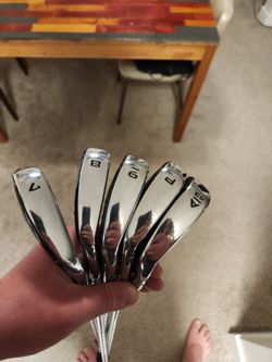 Epic Max Fast Irons - Japanese Version- 7 iron through AW. Like new condition