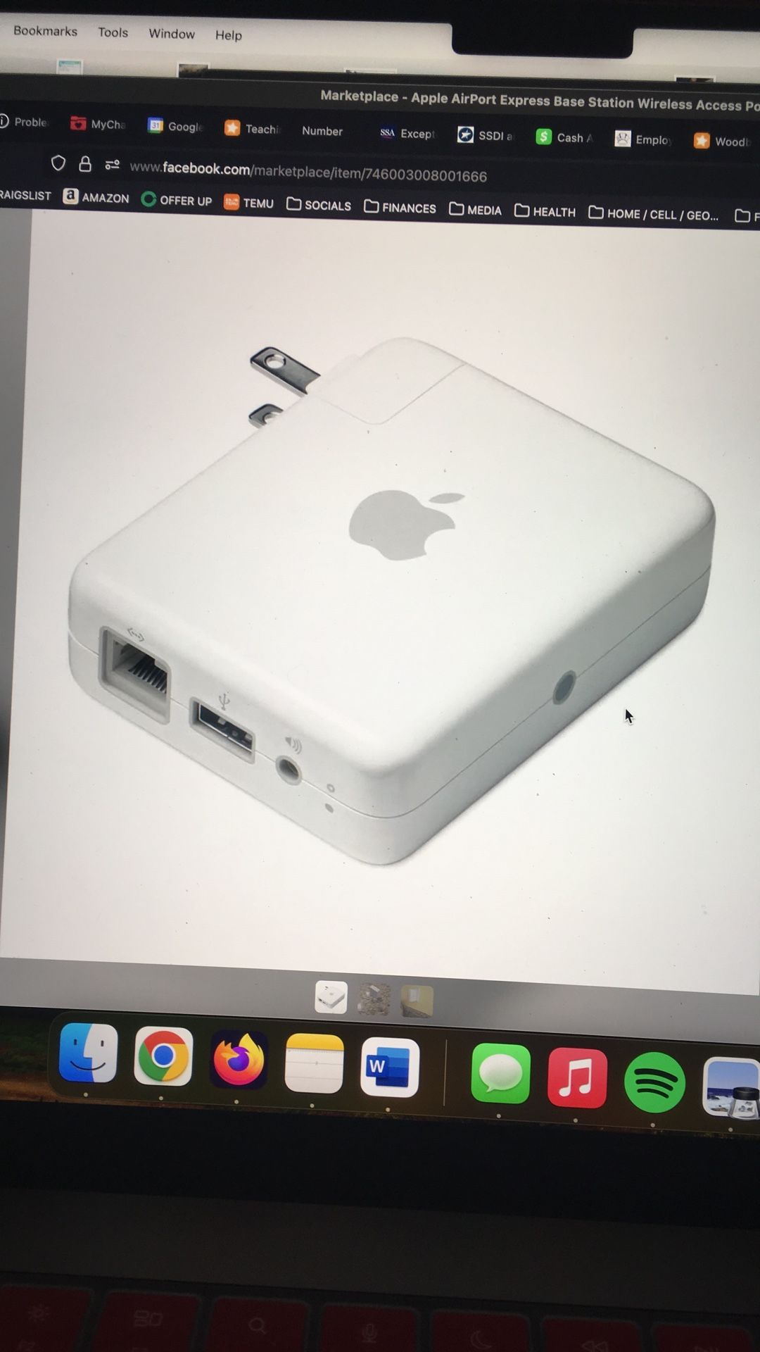 Apple AirPort Express Base Station Wireless Access Point