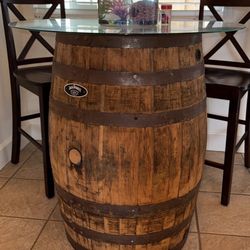Wine Barrel Table