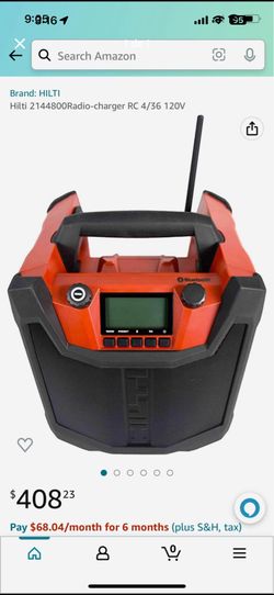 Radio hilti radio y cargador