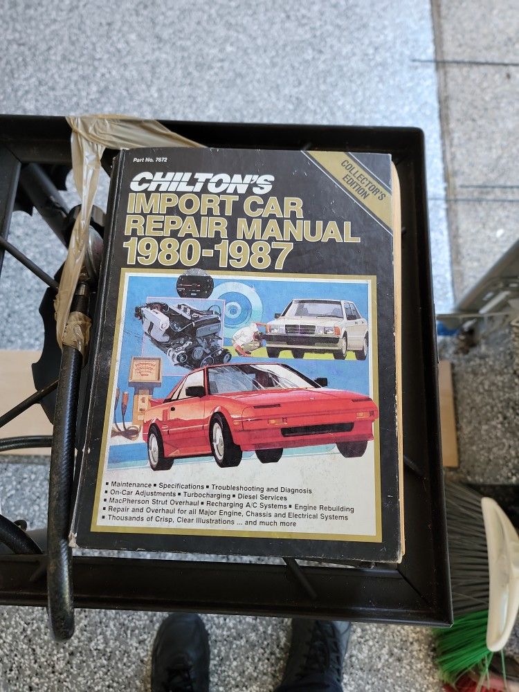 Chilton's Collectors Edition Import Car Repair Manual