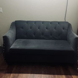 New Charcoal Sofa & Loveseat, Set Was Purchased For $2200