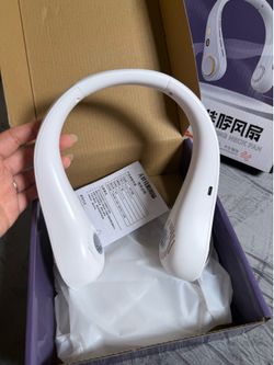 Leafless Hanging  Neck Fan — Brand New