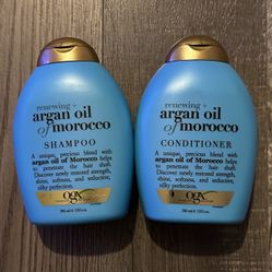 OGX Renewing + Argan Oil Of Morocco Shampoo & Conditioner Set 