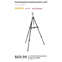 Artist's Travel Easel USED ONCE 