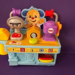 Toy Fisher-Price Busy Learning Tool Bench