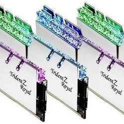 G.SKILL Trident Z Royal RGB 32GB (4x8GB) 4000 MHz *15-16-16-36* (B-Die) DDR4 Desktop RAM Memory
