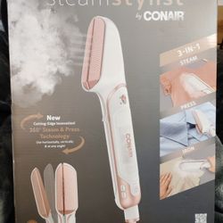 Conair SteamStylist 3-in-1 Garment Steamer, Press, and Iron,