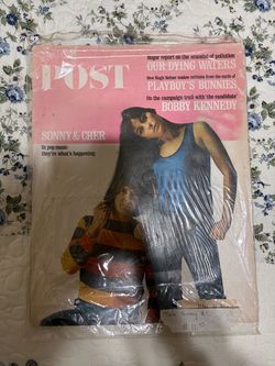 1966 Saturday Evening Post Sonny & Cher Cover