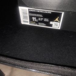 Jordan 11 Retro Low Brand New Goat Verified