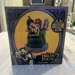 Disney Hocus Pocus Figurine Statue In Box Untouched 