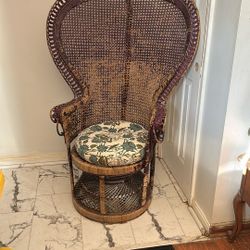 4 .7 Foot Tall Wicker Chair