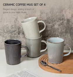 Coffee Mugs Set of 4 - 18oz