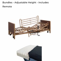 New Full Size Rhythm Medical Bed  