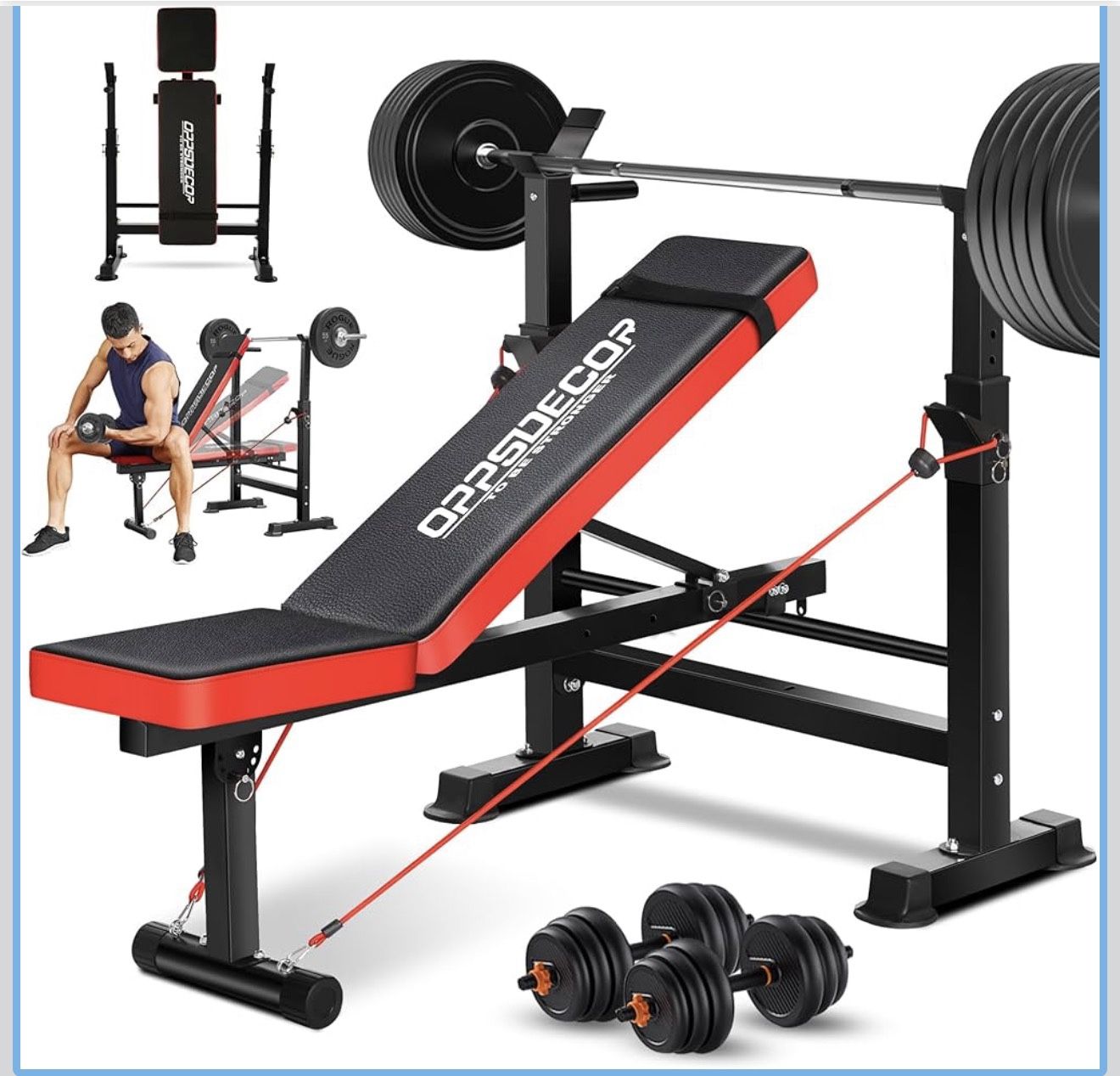 Workout Bench- Brand New Still In Box