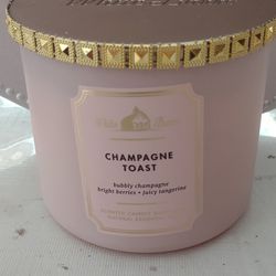 Candle 3 Wic New Champagne Toast From White Barn