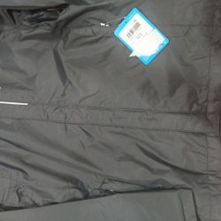 BLACK YOUTH MED 10/12 COLOMBIA JACKET