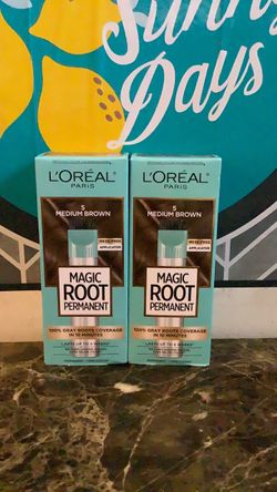 L'Oreal Magic Root Permanent Medium Brown x2