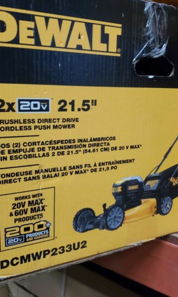 DEWALT 20V MAX XR BRUSHLEES LAWN MOWER TOOL ONLY BRAND NEW