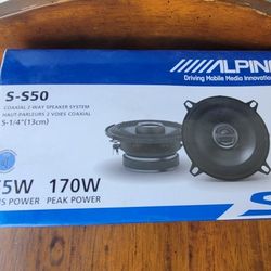 Alpine 2-way Speakers  S-s50 