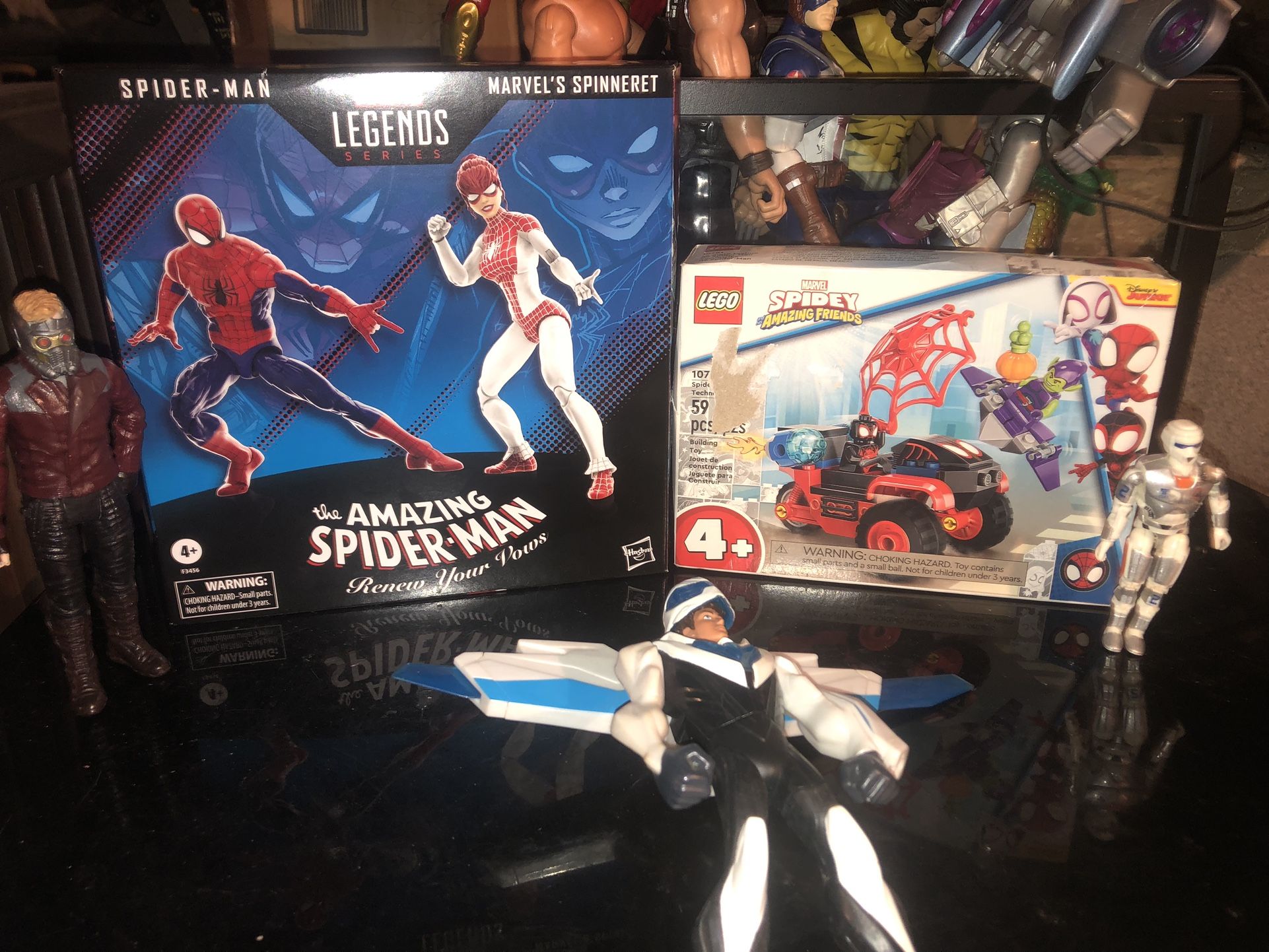 New Unopened Spider-Man And Marvel Spinneret + Extras 