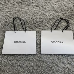 Chanel brand new shopping bags ( set of 2)