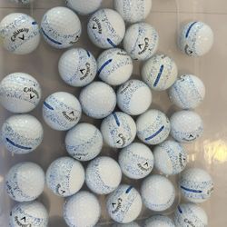 40 CALLAWAY STRIPE MIX GOLF BALLS